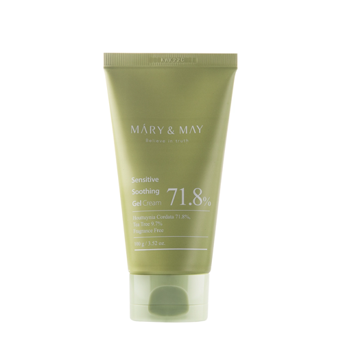 Mary&May - Sensitive Soothing Gel Cream - Zklidňující krém pro snížení podráždění - 100g