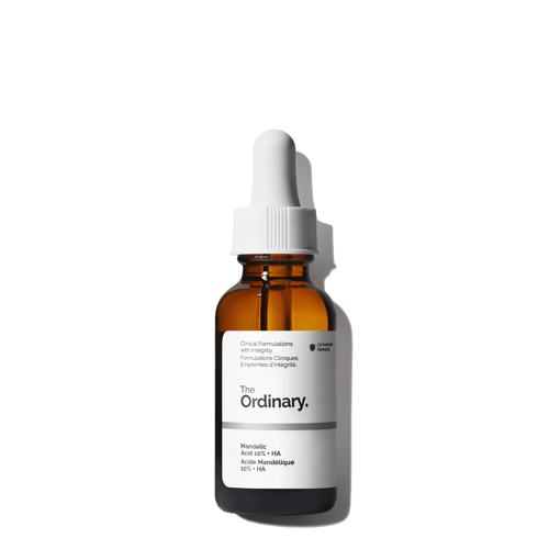 The Ordinary - Mandelic Acid 10% + HA - Peeling s 10% kyselinou mandlovou a kyselinou hyaluronovou - 30 ml