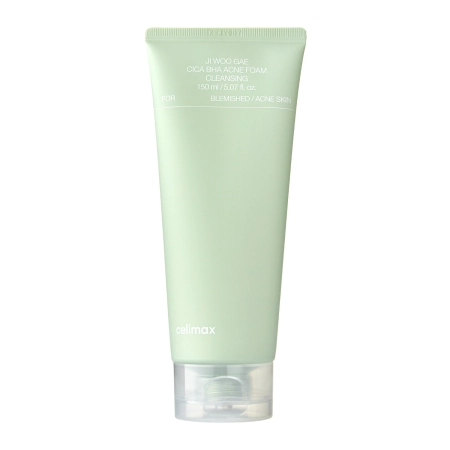 Celimax - Ji.Woo.Gae Cica BHA Acne Foam Cleansing - Čisticí pěna pro aknózní pleť - 150 ml
