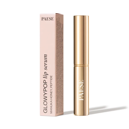 Paese - GlowyPop Lip Serum - Pečující sérum na rty ve formě lesklé rtěnky - 500 Frosted Plum - 2,2 g