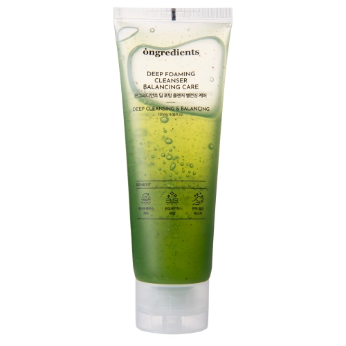 Ongredients - Deep Foaming Cleanser Balancing Care - Čistící pěna na obličej - 120 ml