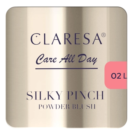 Claresa - Care All Day Silky Pinch Powder Blush - Pudrová tvářenka - Lumi Pink 02 - 2 g