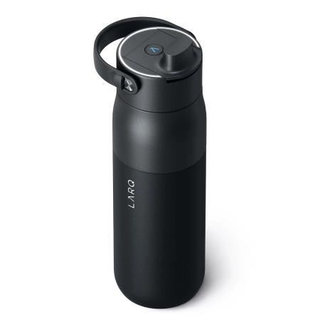 LARQ - Bottle PureVis 2 - Inteligentní, samočistící filtrační lahev, UV-C světlo - Obsidian Black - Objem: 680 ml