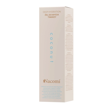 Nacomi - Deep Hydration - Mycí gel na obličej - Coconut - 140 ml