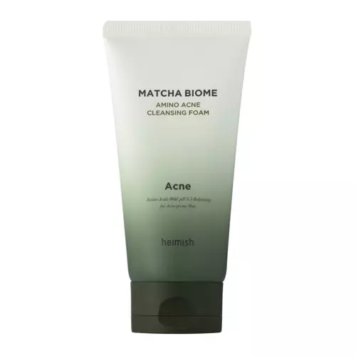Heimish - Matcha Biome Amino Acne Cleansing Foam - Čisticí pěna na obličej - 150 ml