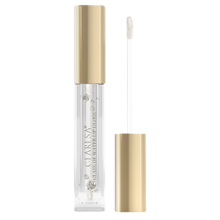 Claresa - Glass Of Water Lip Gloss - Lesk na rty s efektem skla - Crystal Water - 01 - 2 g