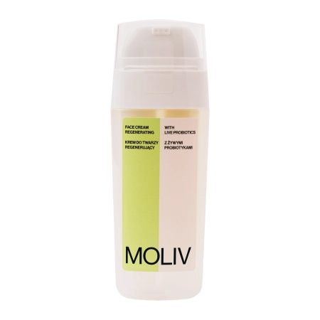 MOLIV - Regenerační krém na obličej s živými probiotiky - 30 ml