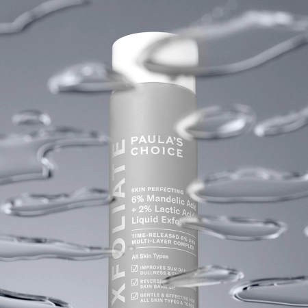 Paula's Choice - 6% Mandelic Acid + 2% Lactic Acid Liquid Exfoliant - Tekutý peeling na obličej - 30 ml