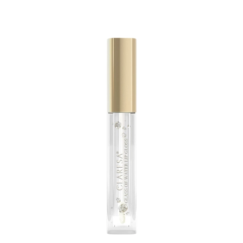 Claresa - Glass Of Water Lip Gloss - Lesk na rty s efektem skla - Crystal Water - 01 - 2 g