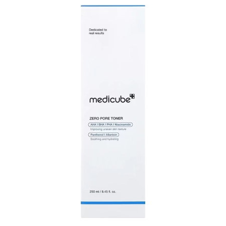 Medicube - Zero Pore Toner - Exfoliační tonikum na obličej s kyselinami - 250 ml