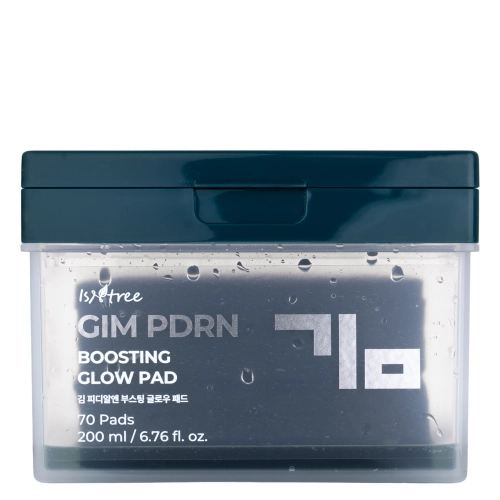 Isntree - GIM PDRN Boosting Glow Pad - Rozjasňující tonizační tamponky na obličej - 70 ks/200 ml