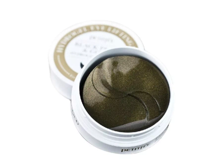 Petitfee - Black Pearl & Gold Eye Patch - Hydrogelové náplasti pod oči - 60 ks