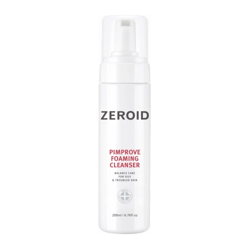 ZEROID - Pimprove Foaming Cleanser - Čistící pěna na obličej s kyselinou salicylovou - 200 ml