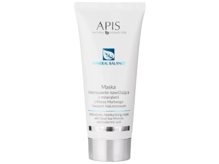 Apis - Professional - Mineral Balance - Intensively Moisturizing Mask - Hydratační maska s kyselinou hyaluronovou a minerály z Mrtvého moře - 200 ml