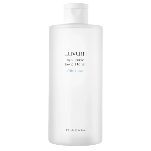 Luvum - Witch Hazel Hyaluronic Low pH Toner - Hydratační tonikum na obličej - 300 ml