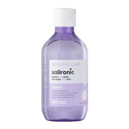 SNP - Prep Salironic Toner - Exfoliační a hydratační pleťové tonikum s betain-salicilátem - 220 ml