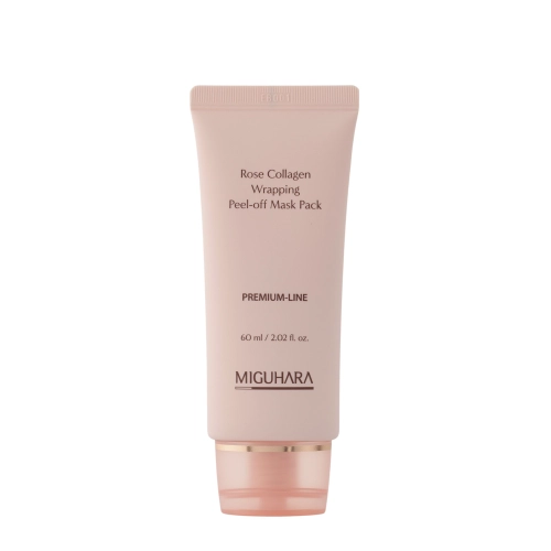 Miguhara - Rose Collagen Wrapping Peel-off Mask Pack - Zpevňující pleťová maska - 60 ml