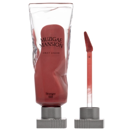 Muzigae Mansion - Objet Liquid - Dlouhotrvající rtěnka - #003 Stranger - 6 g