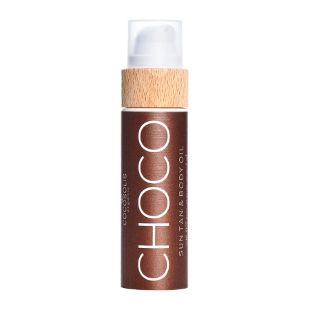 Cocosolis - Opalovací a tělový olej - Hydratační olej na opalování - Choco - 110ml