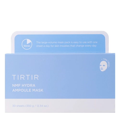 TIRTIR - NMF Hydra Ampoule Mask - Sada hydratačních pleťových masek - 30ks/350g