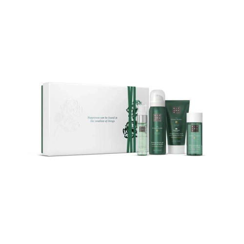 Rituals - The Ritual of Jing Gift Set S - Dárková sada - Sprchový gel 50ml+Tělový krém 70ml+Masážní olej 50ml+Sprej na dobrou noc 20ml