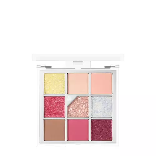 Unleashia - Glitterpedia Eye Palette - 7 All of Peach Ade - Paleta veganských očních stínů - 6,6 g