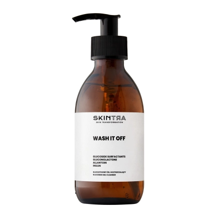 SkinTra - Wash It Off - Glukosidový čisticí gel - 200 ml
