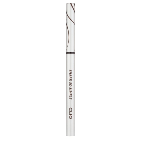 CLIO - Sharp, So Simple Waterproof Pencil Liner - 02 Brown - Voděodolná tužka na oči - 0,14 g