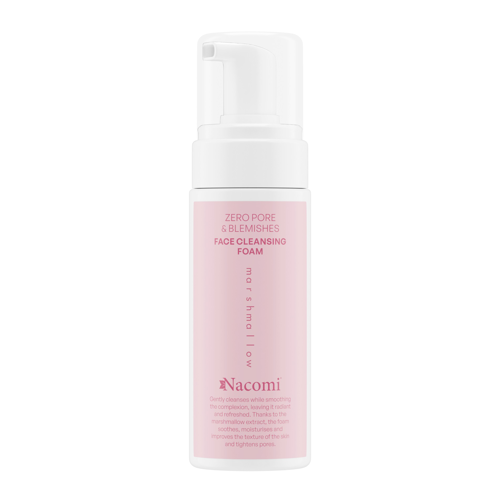 Nacomi - Zero Pore & Blemishes - Čistící pěna na obličej - Marshmallow - 150 ml