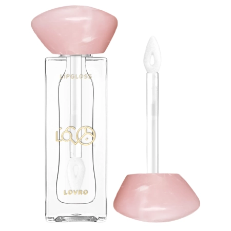 LOVRO - Bloomlight Lipgloss - Lesk na rty opticky zvětšující rty s chladivým efektem - 01 Pure Shine - 5,5 g