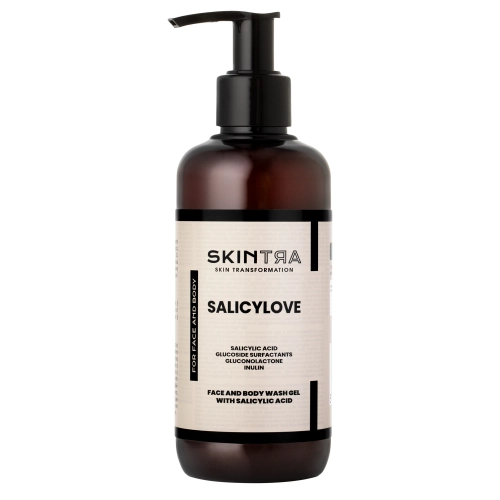 SkinTra - Salicylove - Čisticí gel na obličej a tělo s kyselinou salicylovou - 250 ml