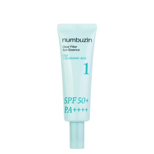 Numbuzin - No.1 Clear Filter Sun Essence SPF50+ PA++++ - Rozjasňující filtrační esence - 50ml