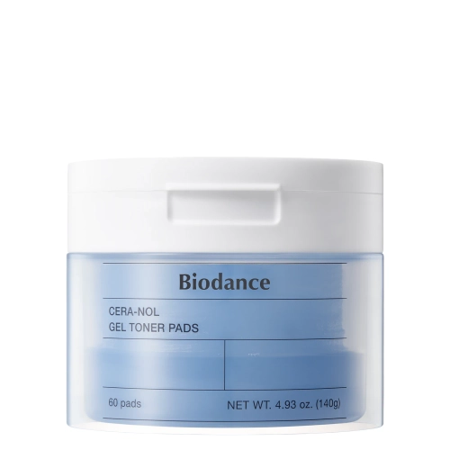 Biodance - Cera-nol Gel Toner Pads - Gelové hydratační polštářky na obličej - 60 ks / 140g