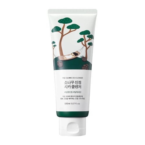Round Lab - Pine Calming Cica Cleanser - Mycí gel na obličej - 150 ml