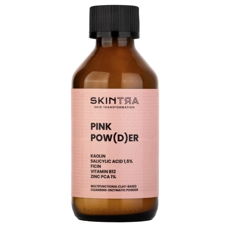 SkinTra - Pink Pow(d)er - Multifunkční čisticí a enzymatický pudr na bázi jílu - 40 g