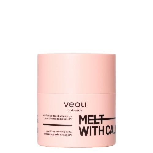 Veoli Botanica - Melt With Calmness - Emulgující zklidňující odličovací máslo pro citlivou pleť - 40 g