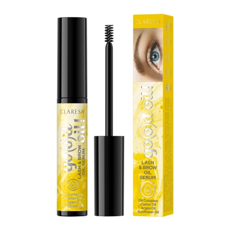 Claresa - Go(o)d Oil - Sérum na řasy a obočí s ricinovým olejem - 8 g