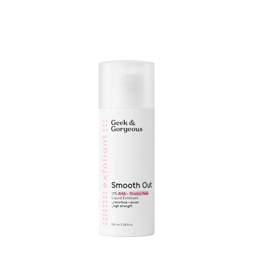 Geek & Gorgeous - Smooth Out - Silný peeling s 12% kyselinou glykolovou a mléčnou - 100 ml
