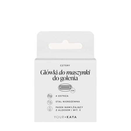 Your Kaya - Náhradní holicí hlavice - 4ks. 