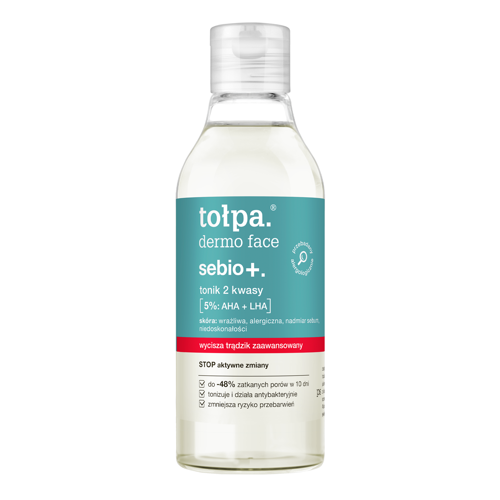 Tołpa - Dermo Face Sebio+ - Kyselinové tonikum na obličej - 200 ml