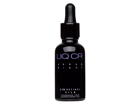 Liqpharm - LIQ CR Serum Night 0,3% Retinol Silk - Noční sérum s 0,3% retinolem - 30 ml