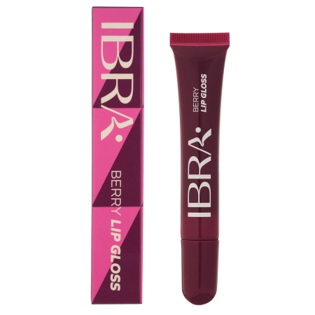 Ibra Makeup - Vyživující lesk na rty - Berry Lip Gloss - 10 ml