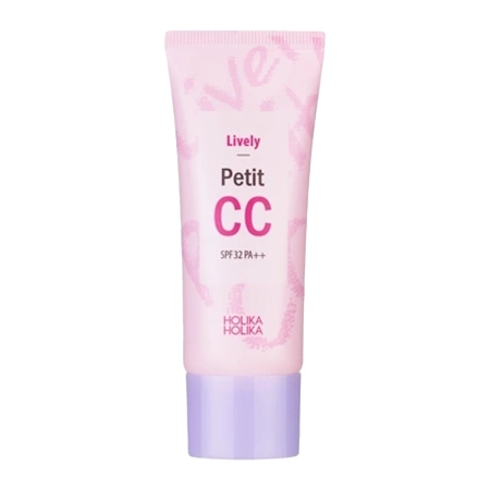 Holika Holika - Lively Petit CC - Lehký tónovací CC krém v odstínu růžové béžové - 30 ml