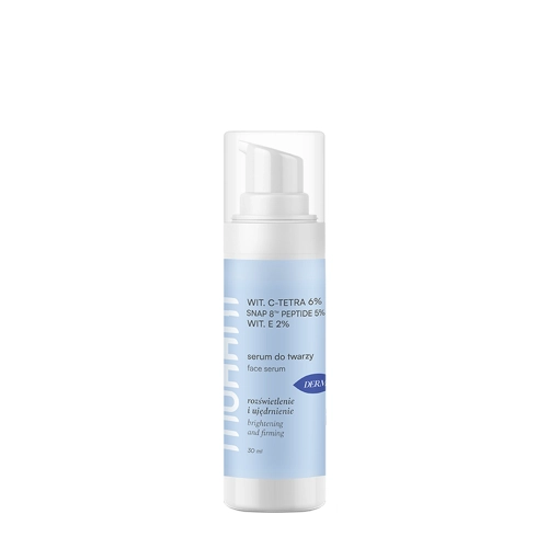 Mohani - Intenzivní sérum pro zpevnění a rozjasnění pleti s ultra stabilní formou vitamínu C (TETRA 6 %), neuropeptidem SNAP-8™ (5 %) a antioxidantem vitamínem E (2 %) - 30 ml