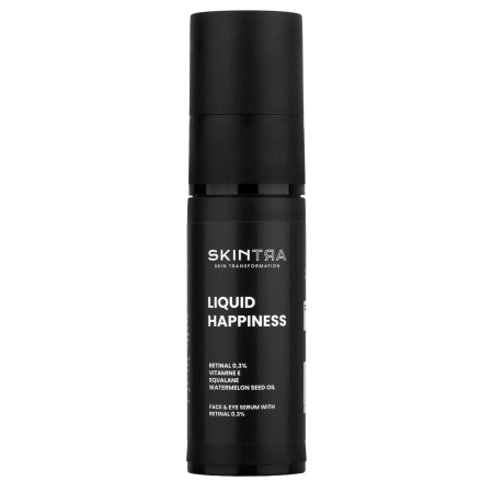 SkinTra - Liquid Happiness - Sérum s Retinalem 0,3 % na obličej a pod oči - 30 ml