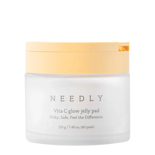 Needly - Vita C Glow Jelly Pad - rozjasňující polštářky na obličej s vitamínem C - 60ks/210g