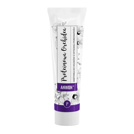 Anwen - Proteinová orchidej - Kondicionér na vlasy s vysokou pórovitostí - hliníkový obal - 100 ml