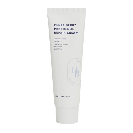 HEVEBLUE - Penta Berry Panthenol Repair Cream - Regenerační krém na obličej - 50 ml