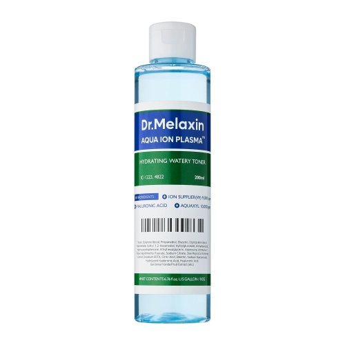 Dr.Melaxin - Aqua Ion Plasma Watery Toner - Hydratační a posilující tonikum na obličej - 200 ml