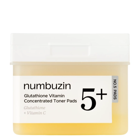 Numbuzin - No.5 Vitamin - Niacinamide Concentrated Pads - Niacinamidové polštářky na obličej - 180ml/70ks.